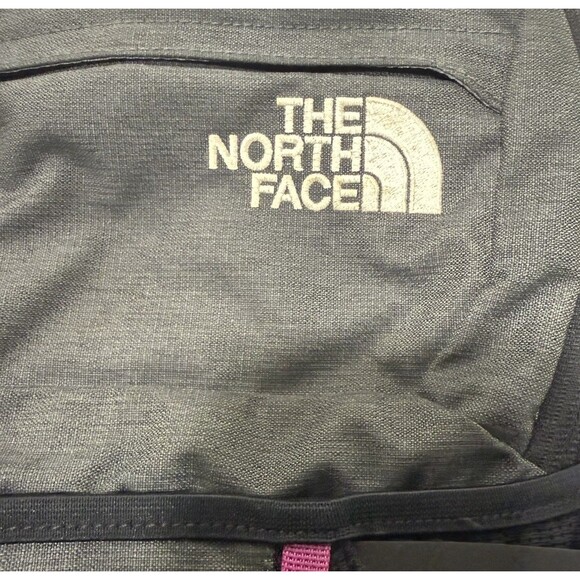 The North Face RECON Backpack Daypack Gray Purple Hiking Camping Laptop Sports - Picture 12 of 12